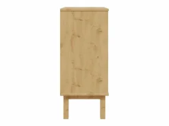 Cajonera OTTA madera maciza de pino 76,5x39,5x90 cm^vidaxl Clearance