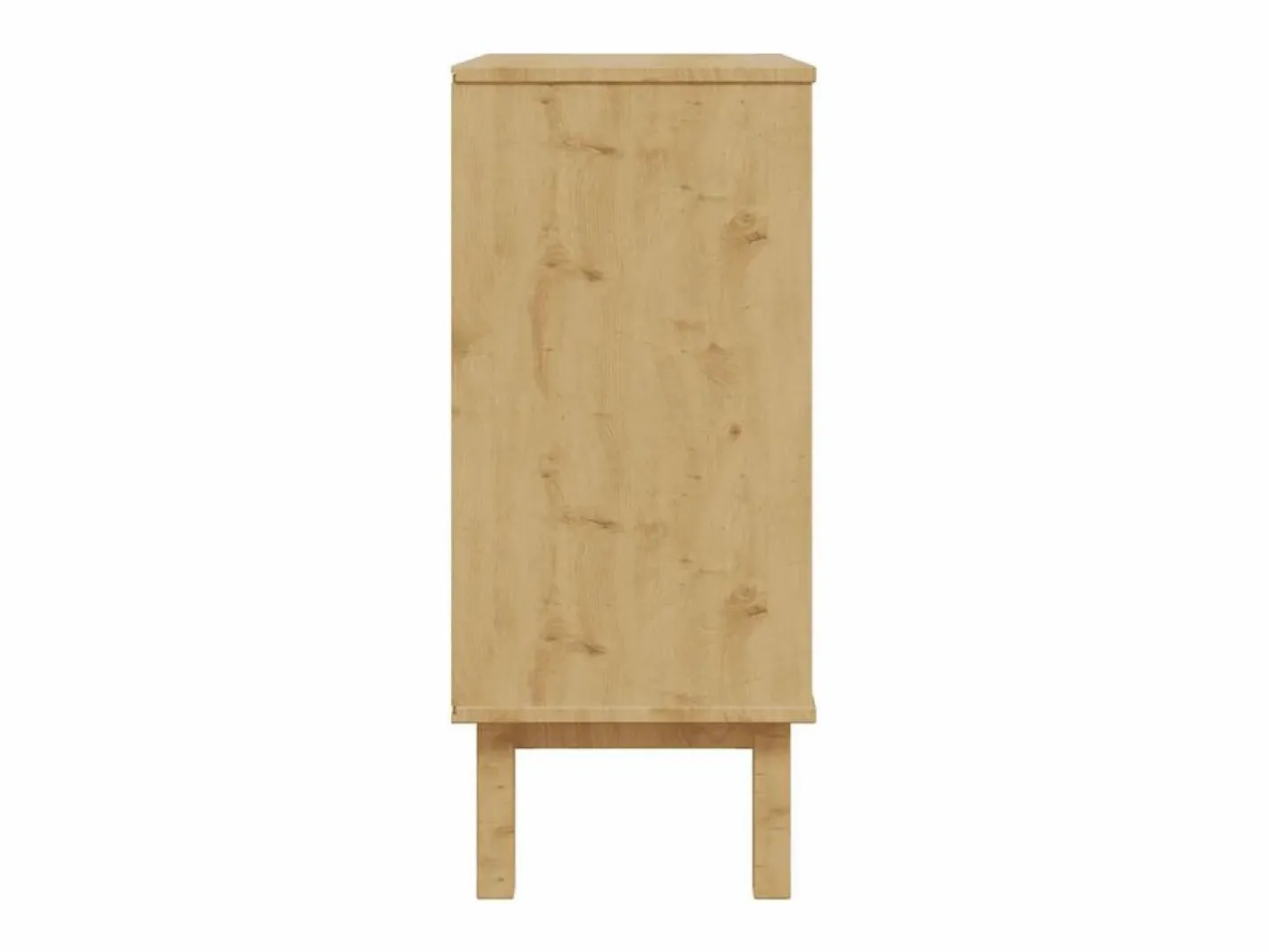 Cajonera OTTA madera maciza de pino 76,5x39,5x90 cm^vidaxl Clearance
