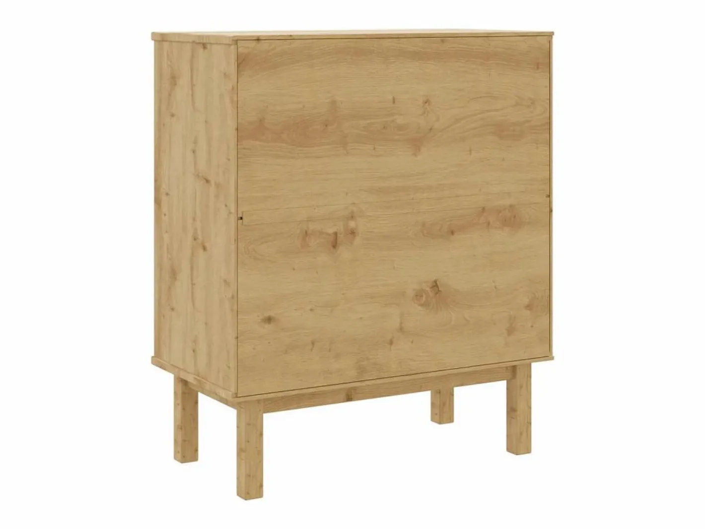 Cajonera OTTA madera maciza de pino 76,5x39,5x90 cm^vidaxl Clearance
