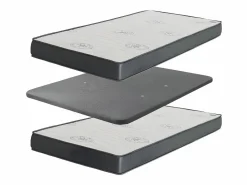 Cama + elevable aglomerado con somier 105/90 cm^ Sale