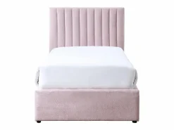 Vente-unique Cama Con Almacenaje|Cama Adulto|Cama 90 x 190 cm con 2 cajones en tela - SARAH