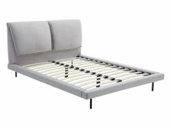Cama 140 x 190 cm en terciopelo y color - IBEDIA^Vente-unique Online