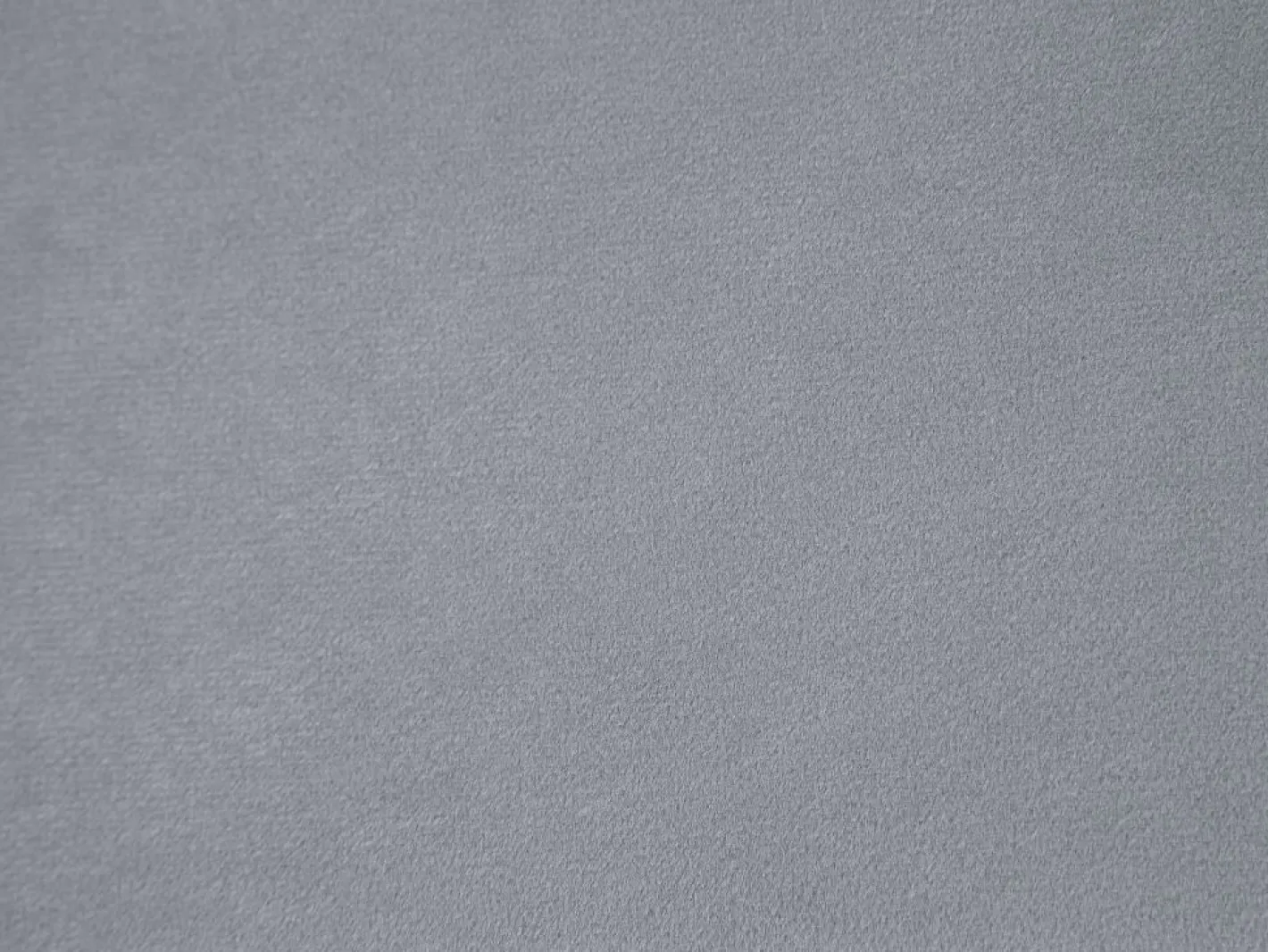 Vente-unique Cama 90 x 190 cm en terciopelo con costuras - ROGADI Gris Online