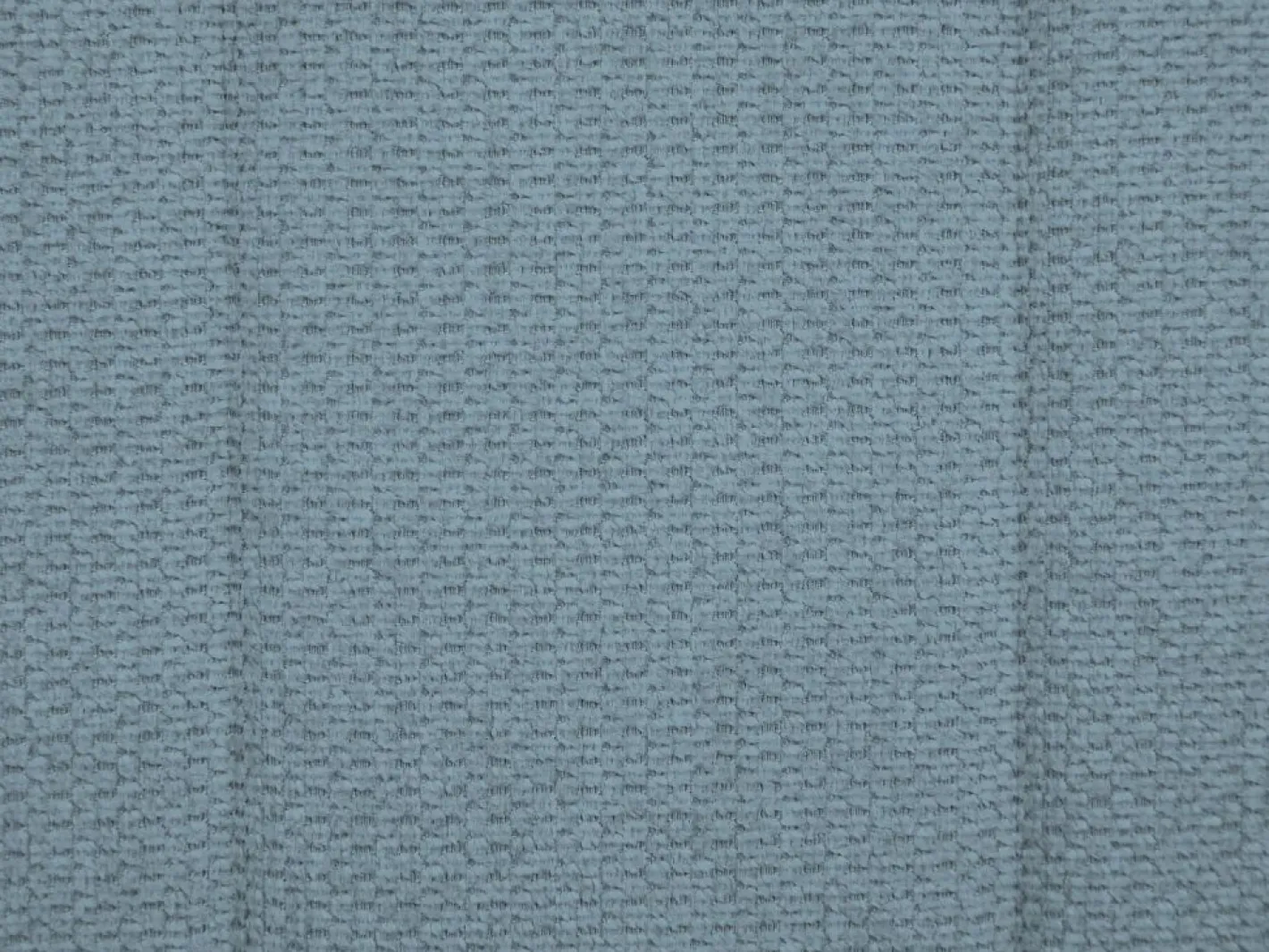 Vente-unique cama 90 x 190 cm tejido texturizado en color + colchón - MIRAVELO Azul Outlet