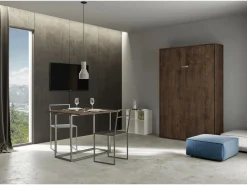 ITAMOBY Cama Abatible|Cama abatible 140 vertical Kentaro Nogal