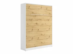 Cama abatible 160 x 200 cm apertura vertical con leds blanco y natural - RAPILI^Vente-unique Best