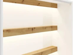 Cama abatible 160 x 200 cm apertura vertical con leds blanco y natural - RAPILI^Vente-unique Best