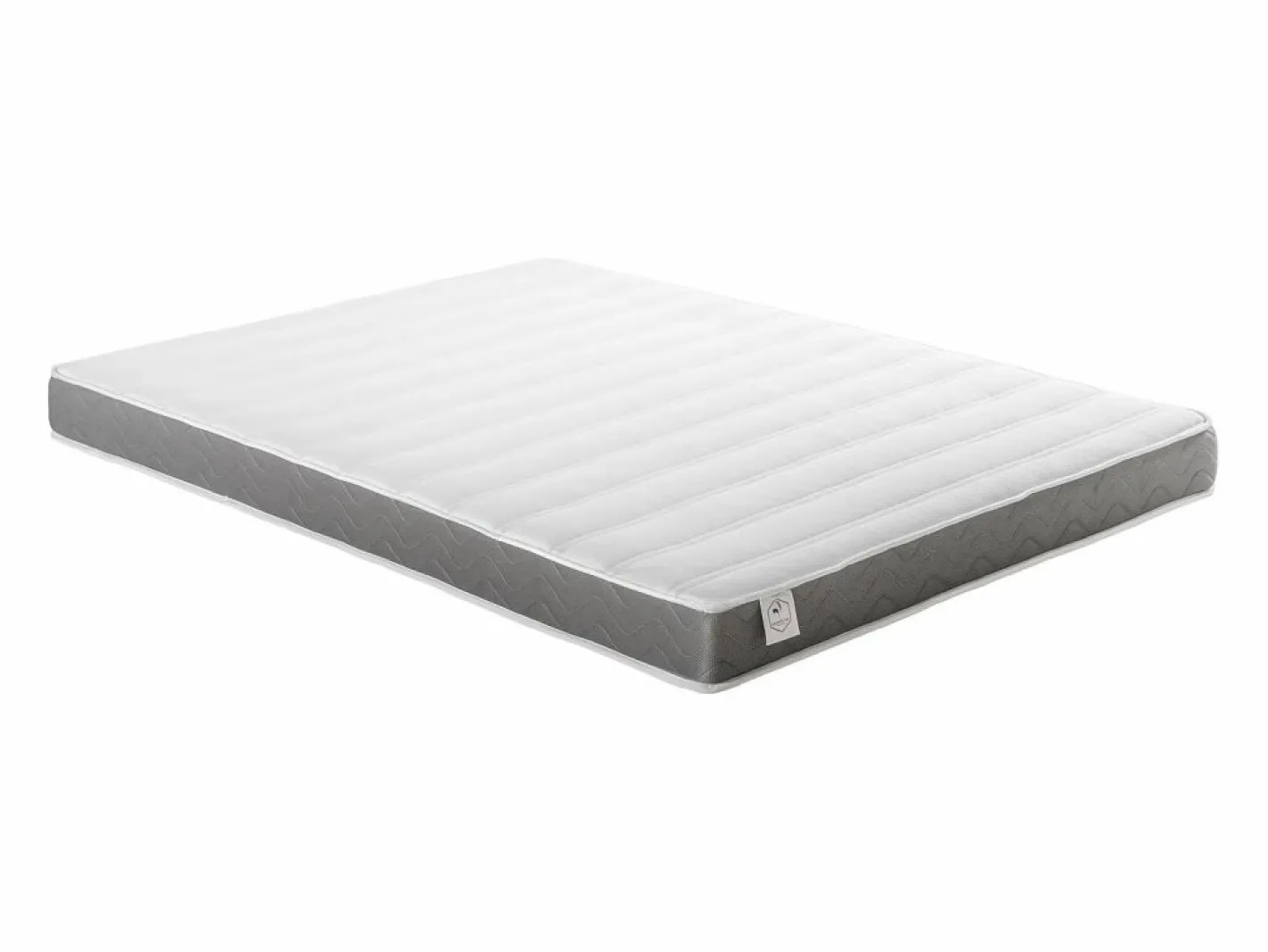 Cama abatible vertical 140 x 200 cm beige 2 armarios + espejo + colchón - RAPILI^Vente-unique Discount