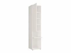 Vente-unique Cama abatible vertical 160 x 200 cm blanca 2 armarios - RAPILI Blanco Outlet