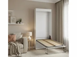 Cama Abatible|Cama abatible vertical aglomerado melaminizado 90x190cm
