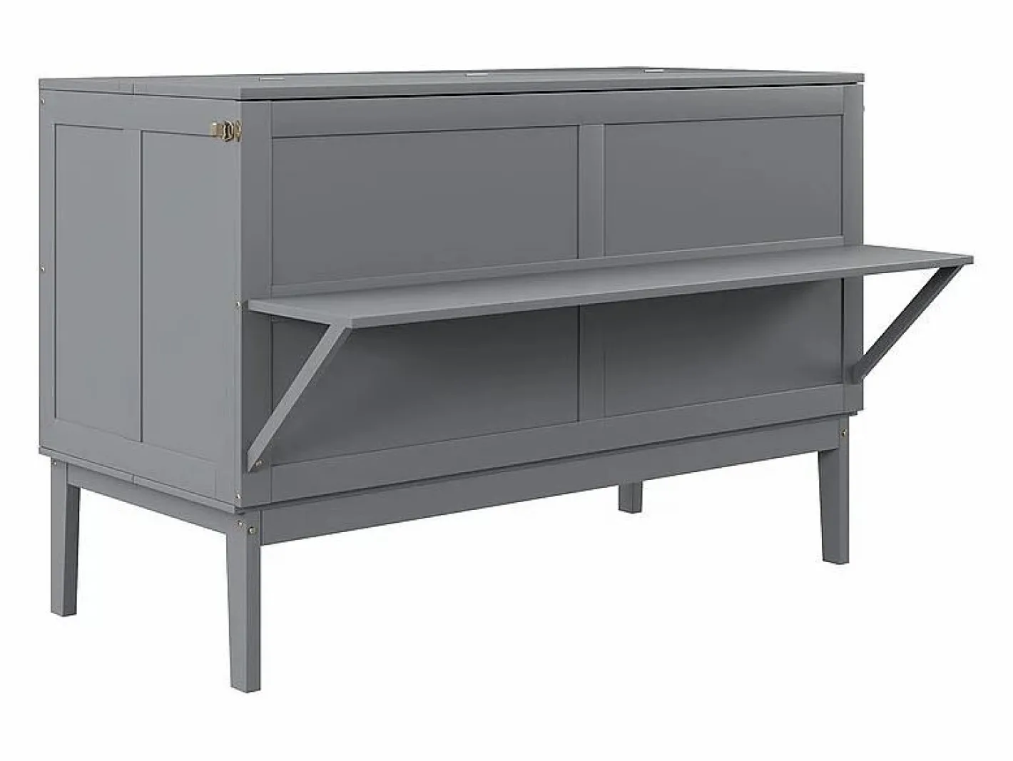DripeX Cama Abatible|Cama abatible 140x200 cm - Con estructura de láminas - Madera - Carga máx. 200 kg -