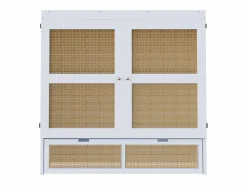 Cama abatible 140x200 cm con somier y 2 cajones -^Hauss Spole Sale