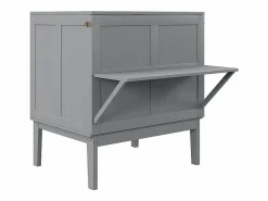 DripeX Cama Abatible|Cama abatible 90x200 cm en madera - Con somier de láminas - Carga máx. 150 kg -