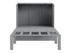 DripeX Cama Abatible|Cama abatible 90x200 cm en madera - Con somier de láminas - Carga máx. 150 kg -