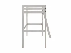 Vente-unique Cama Alta|Cama Infantil|Cama alta 90 x 190 cm de Pino macizo con colchón GEDEON II