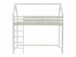 Cama alta cabaña 90 x 190 cm de madera de pino - TARZIA^Vente-unique Outlet