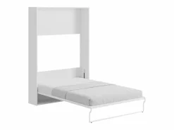 Vente-unique Cama Abatible|Cama armario abatible vertical 140 x 200 cm - MALINA II