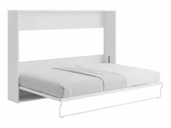 Cama armario batiente horizontal de 140 x 200 cm en con colchón - MALINA II^Vente-unique New