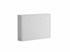 Cama armario batiente horizontal de 140 x 200 cm en con colchón - MALINA II^Vente-unique New