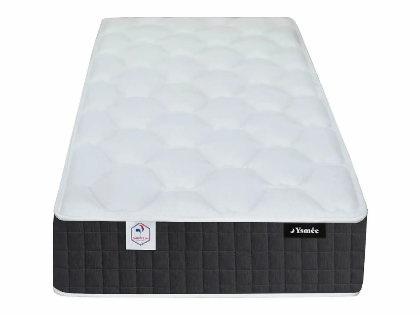 Ysmée Cama Articulada|Cama articulada eléctrica somier colchón de muelles 5 zonas 2 x 90 x 200 cm MANAM