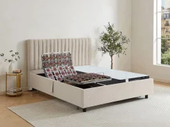 Ysmée Cama Articulada|Cama articulada eléctrica somier colchón de muelles 5 zonas 2 x 70 x 190 cm ANTALISA