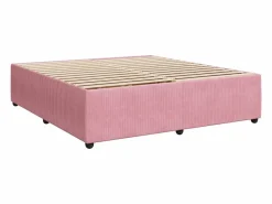 Clicnbuy Somier - 180X200Cm|Cama box spring con colchón terciopelo 180x200 cm
