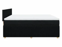 Clicnbuy Base De Cama De Láminas|Somier - 180X200Cm|Cama box spring con colchón tela 180x200 cm