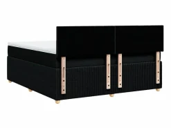 Clicnbuy Base De Cama De Láminas|Somier - 180X200Cm|Cama box spring con colchón tela 180x200 cm