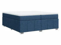 Clicnbuy Base De Cama De Láminas|Cama box spring con colchón tela 200x200 cm