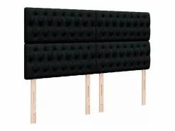Cama box spring con colchón tela 200x200 cm^Clicnbuy Best