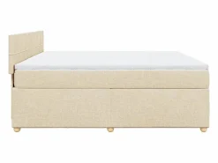 Clicnbuy Base De Cama De Láminas|Cama box spring con colchón tela color 180x200 cm