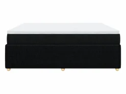 Clicnbuy Base De Cama De Láminas|Somier - 180X200Cm|Cama box spring con colchón tela 180x200 cm