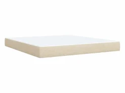Clicnbuy Base De Cama De Láminas|Cama box spring con colchón tela color 180x200 cm