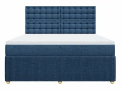 Cama box spring con colchón tela 180x200 cm^Clicnbuy Clearance