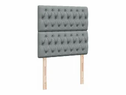 Clicnbuy Base De Cama De Láminas|Cama box spring con colchón tela claro 80x200 cm