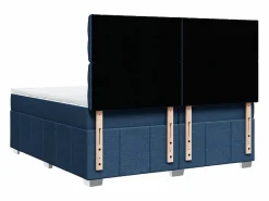 Clicnbuy Base De Cama De Láminas|Cama box spring con colchón tela 200x200 cm
