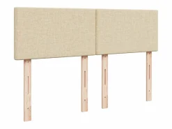 Clicnbuy Base De Cama De Láminas|Cama box spring con colchón tela color 160x200 cm