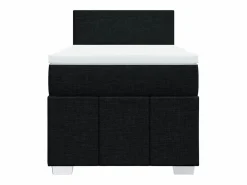 Clicnbuy Somier - 90X190Cm|Cama box spring con colchón tela 90x190 cm