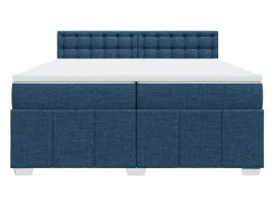 Clicnbuy Base De Cama De Láminas|Cama box spring con colchón tela 200x200 cm