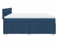 Clicnbuy Base De Cama De Láminas|Cama box spring con colchón tela 200x200 cm