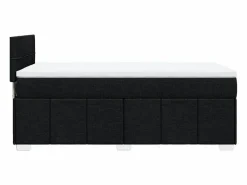 Clicnbuy Somier - 90X190Cm|Cama box spring con colchón tela 90x190 cm