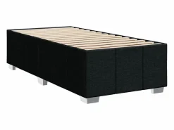 Clicnbuy Somier - 90X190Cm|Cama box spring con colchón tela 90x190 cm