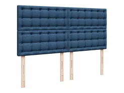 Cama box spring con colchón tela 180x200 cm^Clicnbuy New