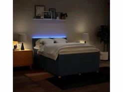 Clicnbuy Base De Cama De Láminas|Somier - 160X200Cm|Cama box spring con colchón tela 160x200 cm