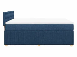 Clicnbuy Base De Cama De Láminas|Somier - 160X200Cm|Cama box spring con colchón tela 160x200 cm