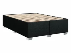Cama box spring con colchón tela 160x200 cm^Clicnbuy Clearance