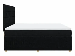 Clicnbuy Somier - 180X200Cm|Cama box spring con colchón tela 180x200 cm
