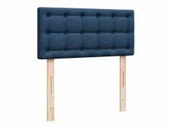 Cama box spring con colchón tela 90x190 cm^Clicnbuy