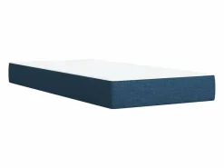 Cama box spring con colchón tela 90x190 cm^Clicnbuy