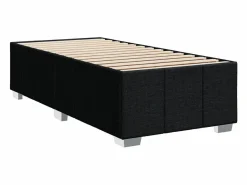 Cama box spring con colchón tela 90x190 cm^Clicnbuy New